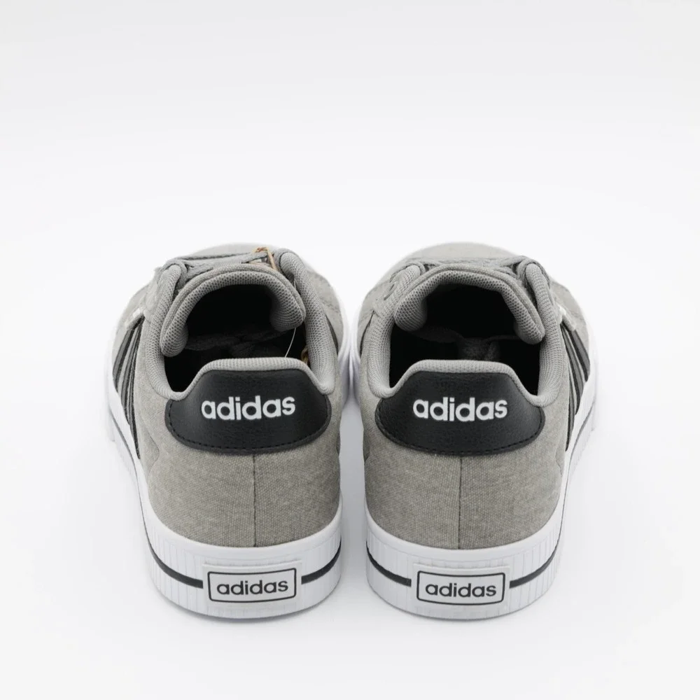 Adidas Men's Daily 3.0 Comfortable Canvas Low Top Shoes Gray/Black Size 7 - Picture 9 of 11